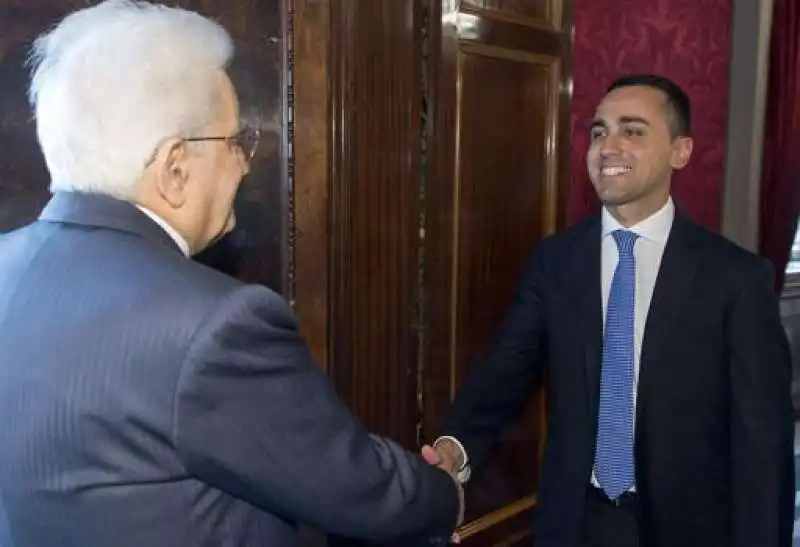 MATTARELLA E LUIGI DI MAIO 