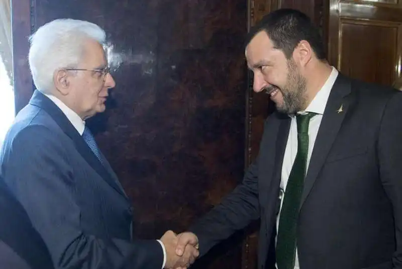 MATTARELLA E SALVINI 