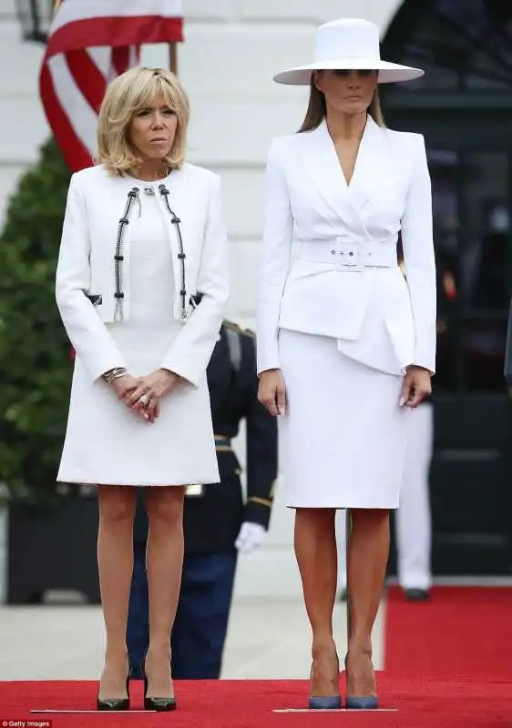 melania trump brigitte macron