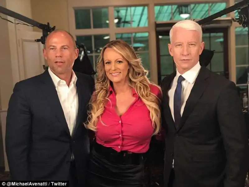 micheal avenatti stormy daniels anderson cooper della cnn