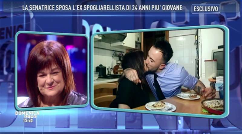 stefania pezzopane simone coccia a domenica live