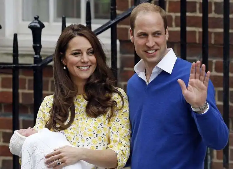 william kate e charlotte