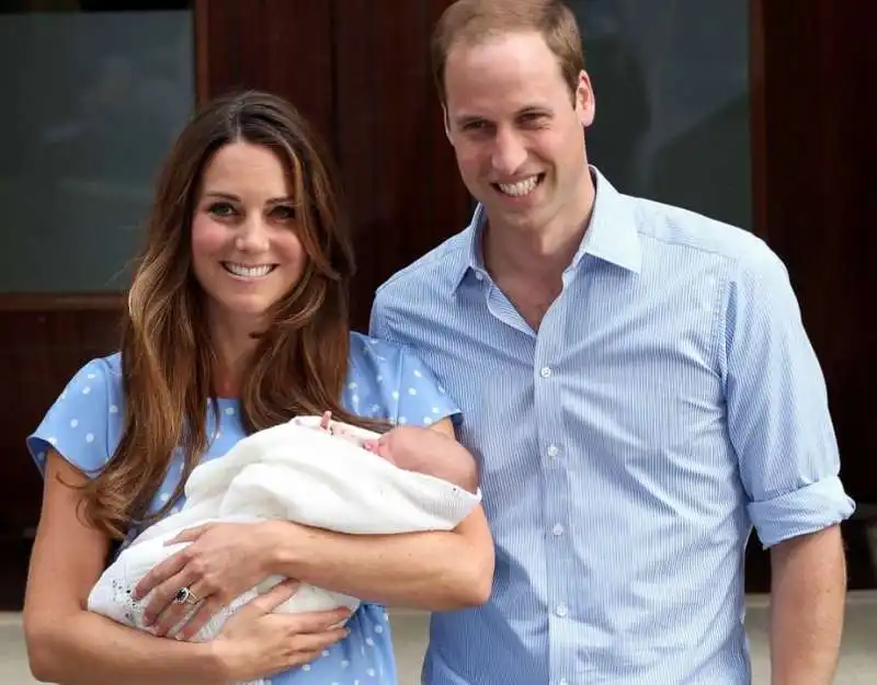 william, kate e george