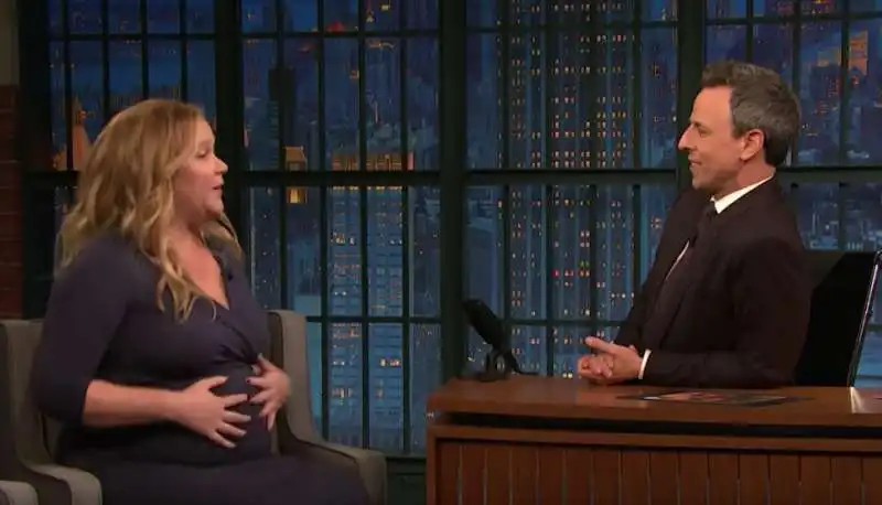 AMY SCHUMER SETH MEYERS