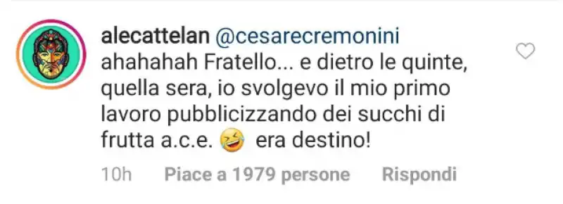 cattelan commento