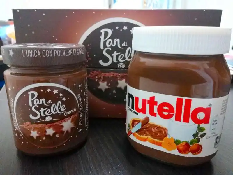 CREMA PAN DI STELLE NUTELLA 