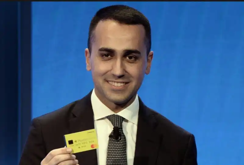 di maio card reddito