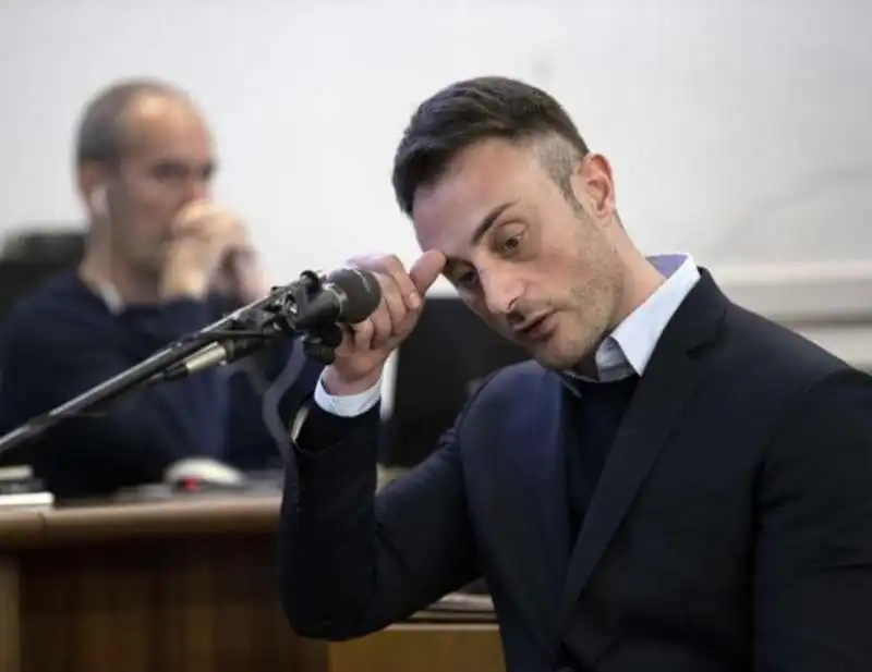 francesco tedesco all'udienza del processo sulla morte di stefano cucchi