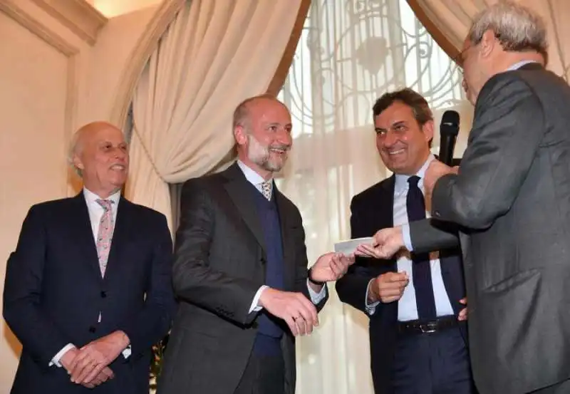 giancarlo aneri mattia feltri mario calabresi enrico mentana   premio e' giornalismo 2018 5