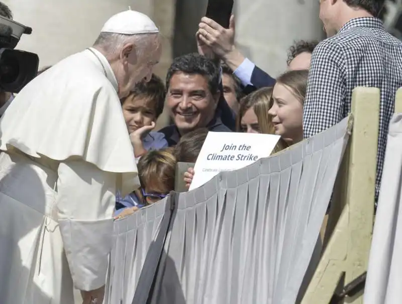 greta thunberg incontra papa francesco 4