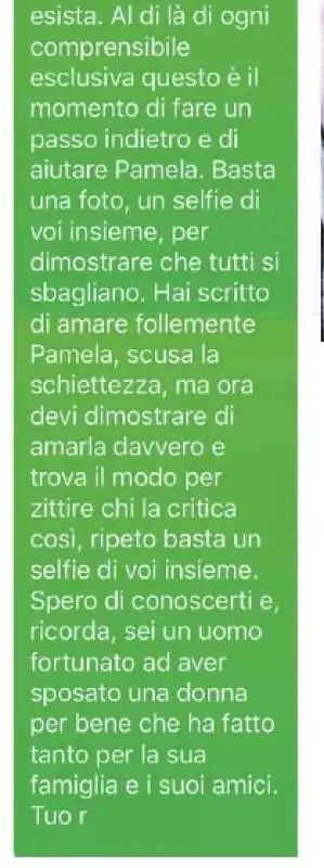 IL MESSAGGIO DI ROBERTO ALESSI A MARK CALTAGIRONE