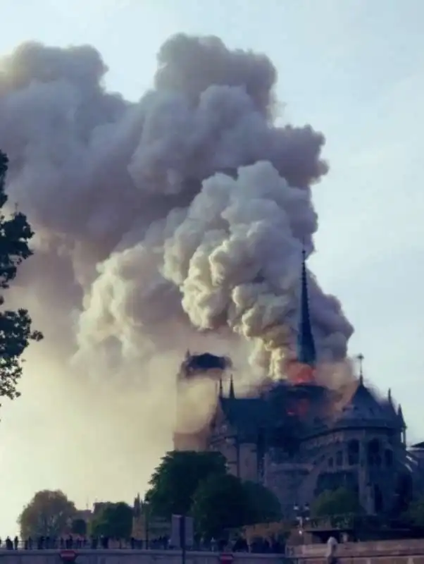 incendio notre dame parigi 13