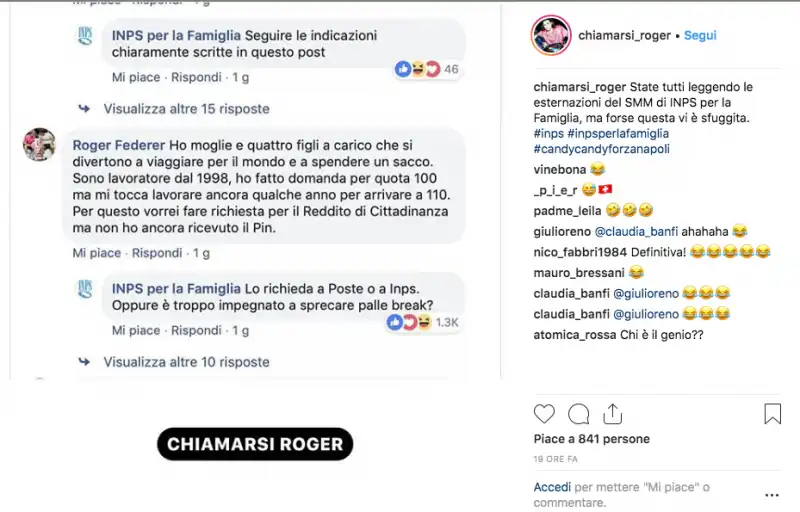 INPS PER LA FAMIGLIA RISPOSTA