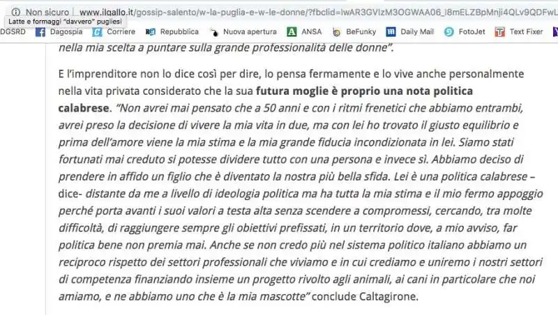 intervista a mark caltagirone su lavoro e amore con politica calabrese  