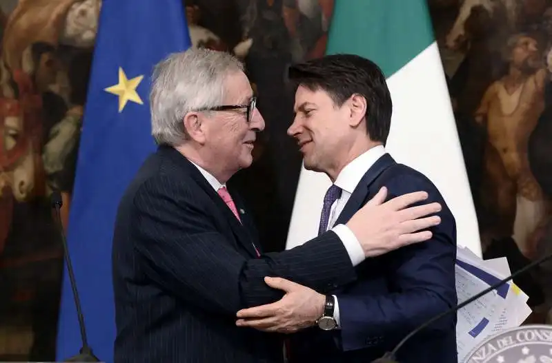 jean claude juncker giuseppe conte 3