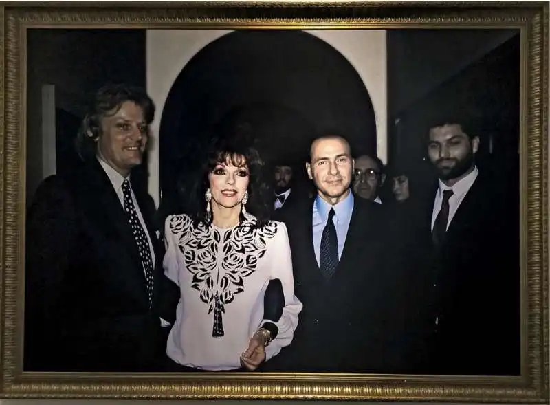 joan collins, silvio berlusconi   i giorni scintillanti di dynasty