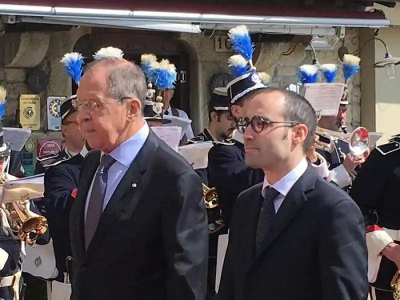 lavrov e nicola renzi