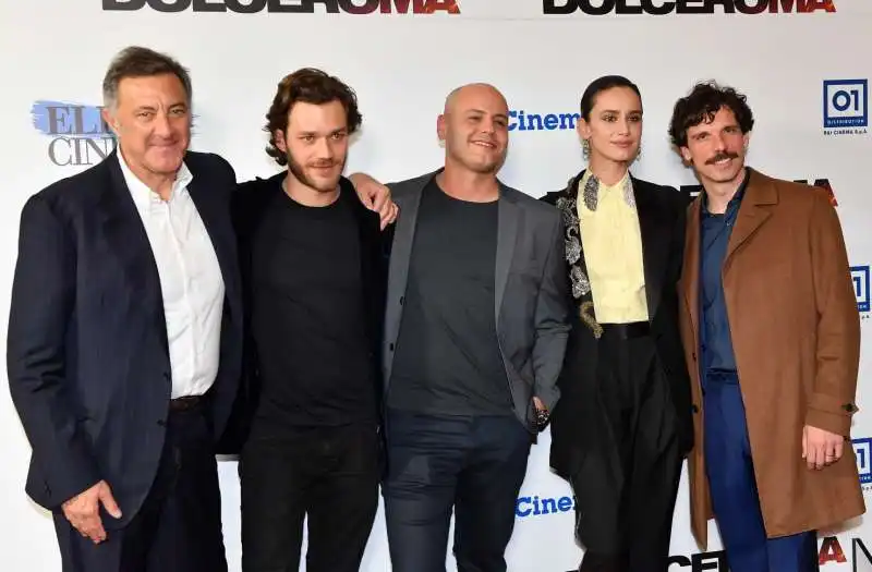 luca barbareschi lorenzo richelmy fabio resinaro valentina belle francesco montanari foto di bacco