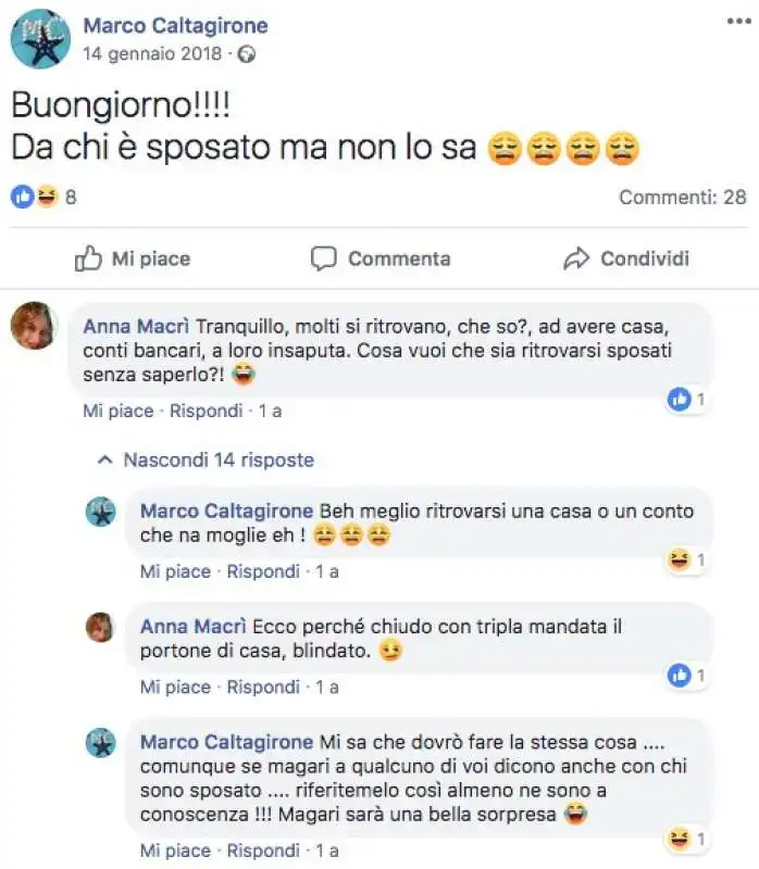 marco caltagirone nuovo profilo 