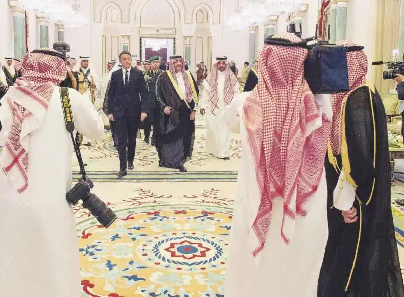 matteo renzi in arabia saudita 3