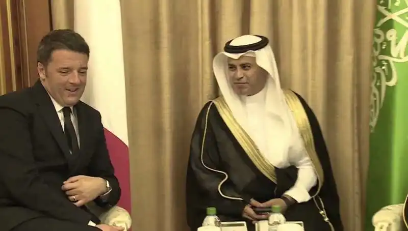 matteo renzi in arabia saudita 7