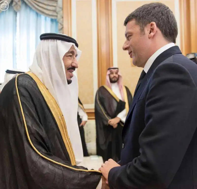 matteo renzi in arabia saudita 9