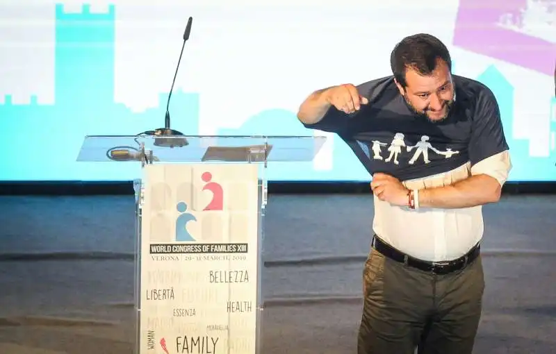 matteo salvini al congresso delle famiglie di verona 1