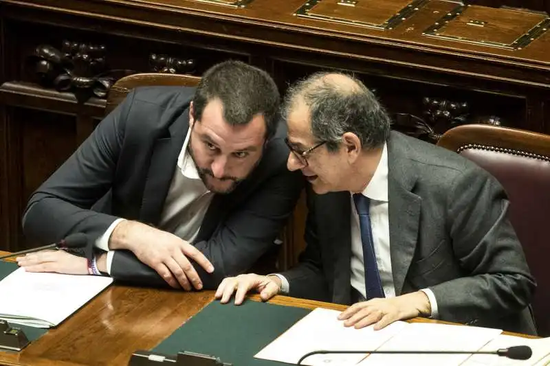 matteo salvini giovanni tria 1