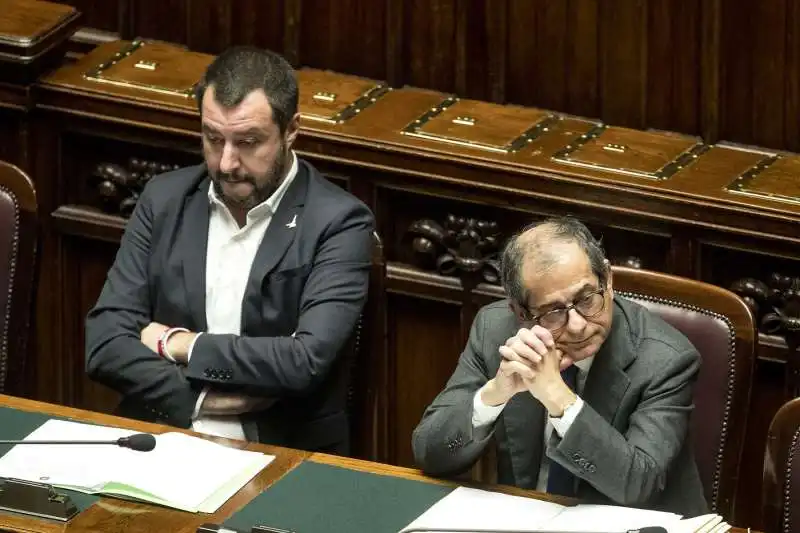 matteo salvini giovanni tria 2