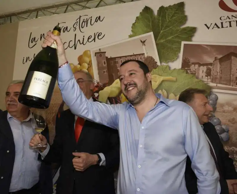 matteo salvini vinitaly 2018