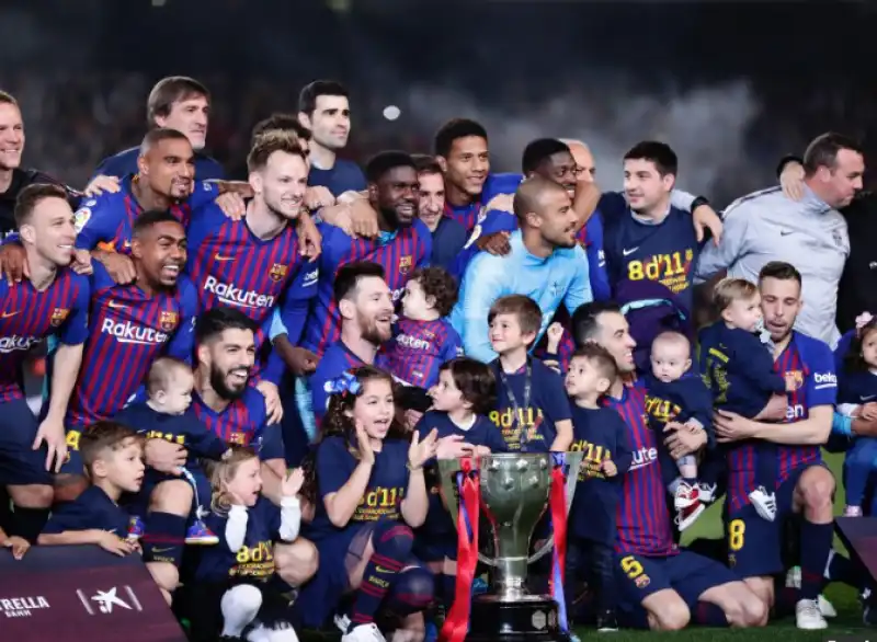 messi barcellona campione