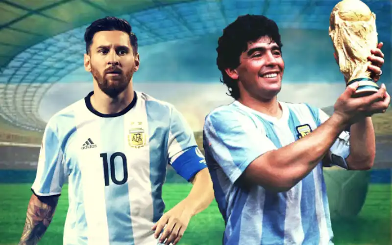 messi maradona