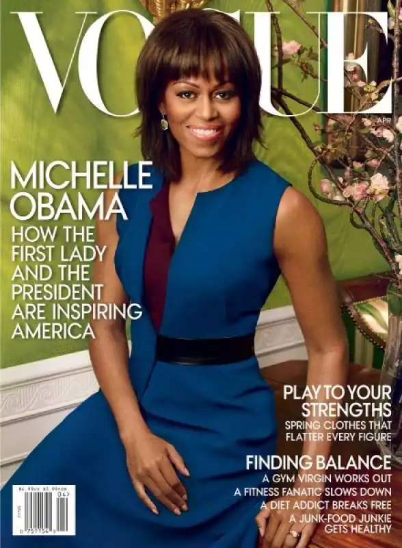 michelle  obama su vogue