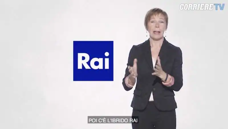 milena gabanelli e gli stipendi dei dirigenti rai 5