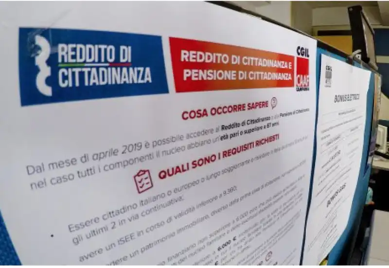 reddito di cittadinanza