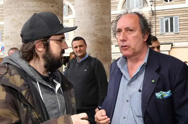 tommaso zanello e fulvio abbate