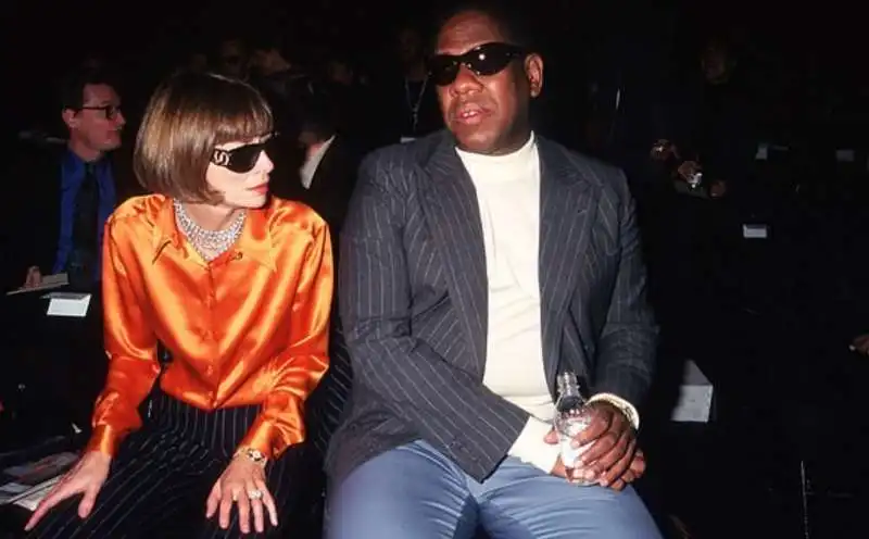 andre leon talley e anna wintour 1