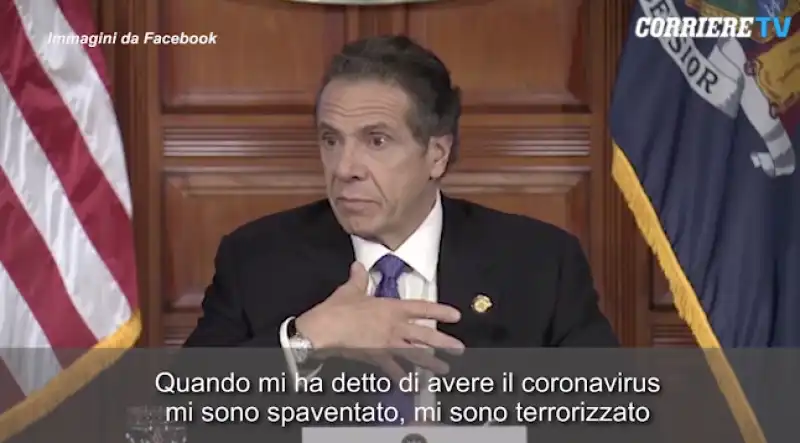 ANDREW CUOMO SI COMMUOVE PER IL FRATELLO POSITIVO AL CORONAVIRUS