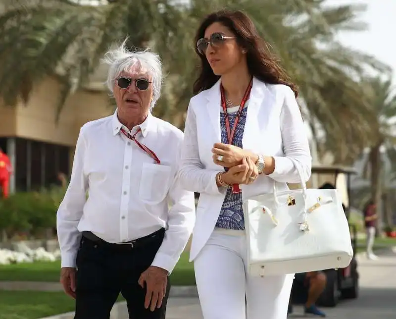 BERNIE ECCLESTONE FABIANA FLOSI