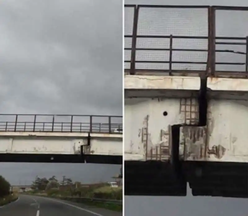 CAVALCAVIA AUTOSTRADA A20 MESSINA PALERMO