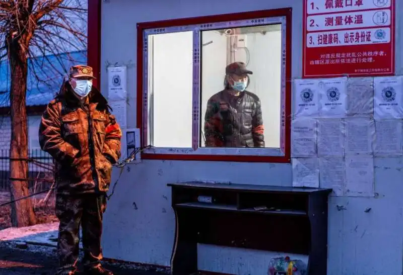 checkpoint a suifenhe, in cina