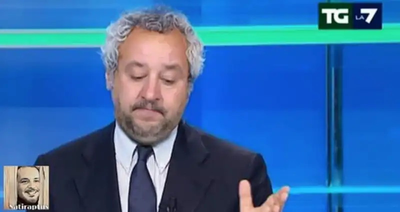 enrico mentana   matteo salvini