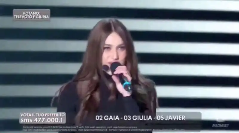 gaia gozzi vince amici 2