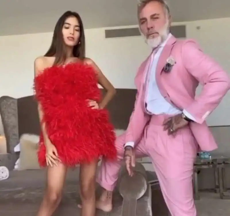 GIANLUCA VACCHI SHAR FONSECA CROSS DRESSING