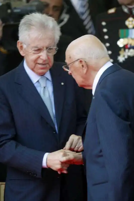 giorgio napolitano mario monti 1