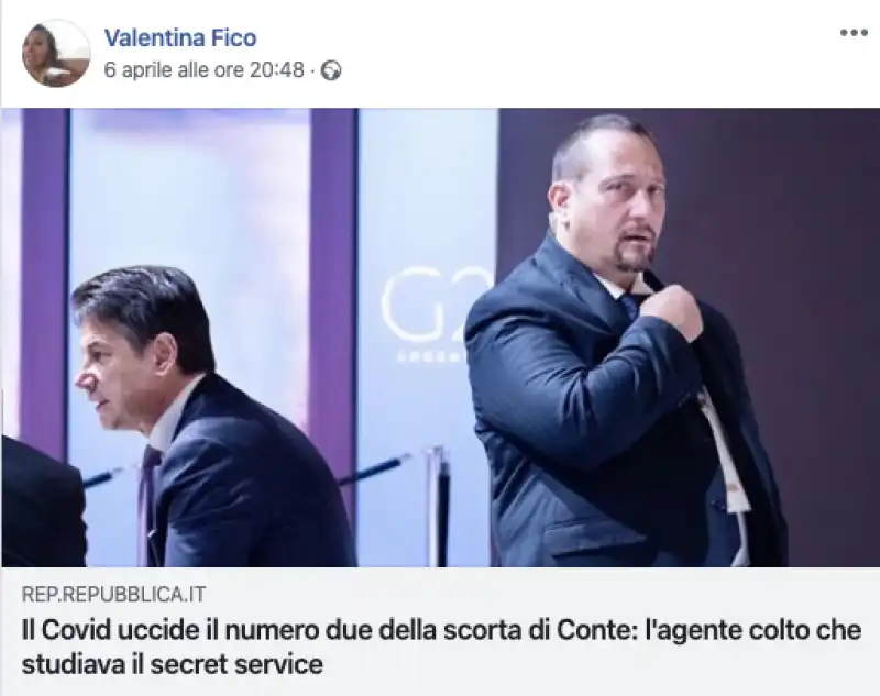 i post di valentina fico su giuseppe conte 1