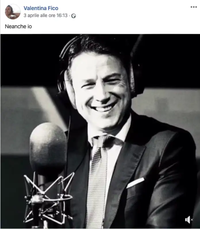 i post di valentina fico su giuseppe conte 3