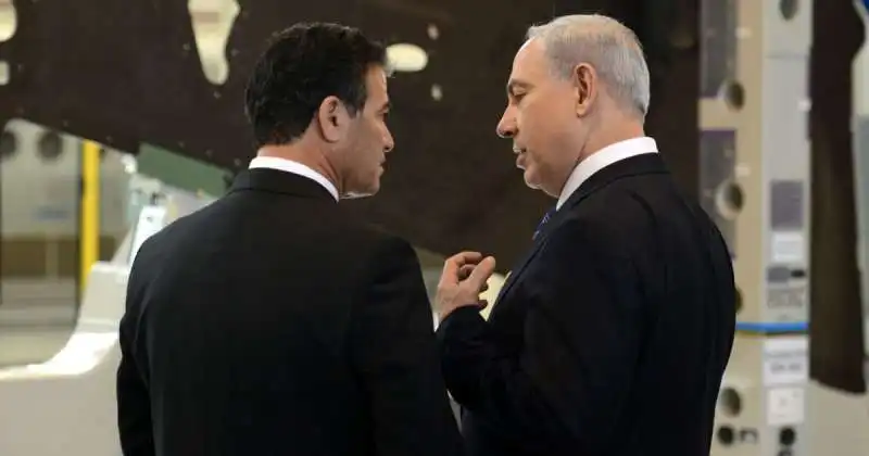 il capo del mossad yossi cohen con benjamin netanyahu