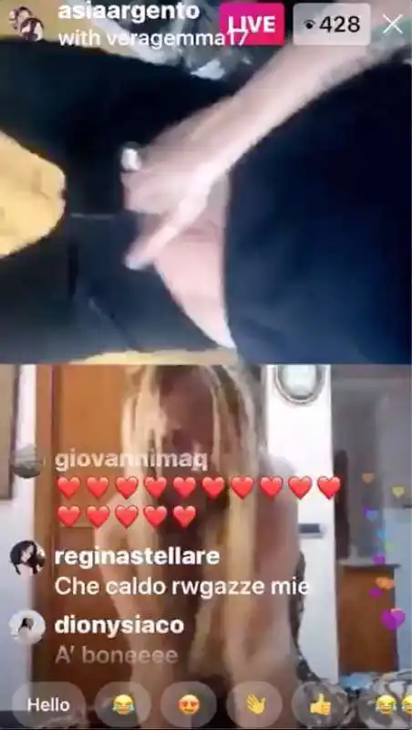 il video di asia argento e vera gemma  11