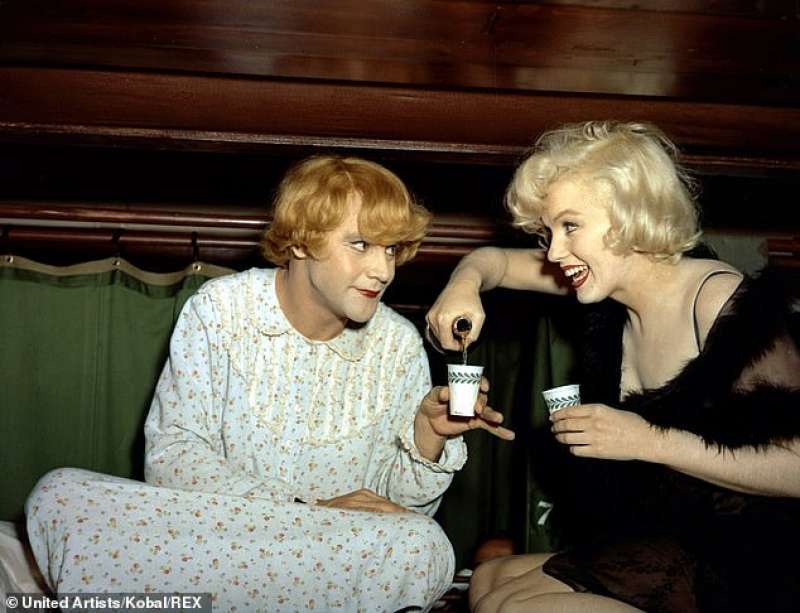 jack lemmon e marilyn monroe